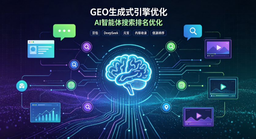 谢家集区GEO 浪潮来袭：生成式引擎优化崛起，创作者争抢豆包、DeepSeek、元宝智能体流量入口