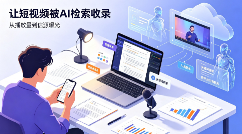谢家集区短视频创作者新必修课：吃透 GEO 优化，让抖音内容被豆包、DeepSeek、元宝智能体收录